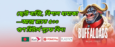 VIP রিলোড অফার promotion banner